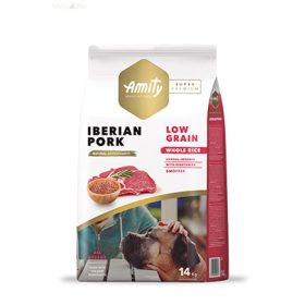   Amity Hypoallergen száraz kutyatáp Adult 14 kg IBERIAN PORK / ibériai sertés
