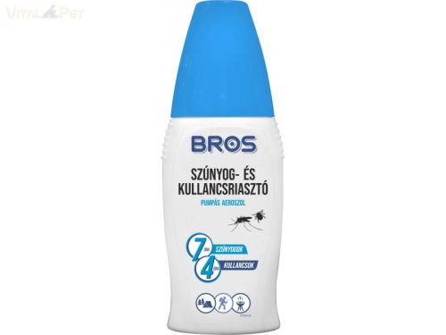 Bros Plus szúnyog és kullancs riasztó pumpás 50ml