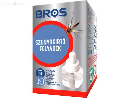 Bros Szúnyogirtó utántöltő folyadék elektromos készülékhez 40ml