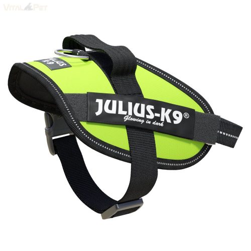 JULIUS-K9 IDC Powerhám "Neon zöld" (Méret: Mini-Mini)