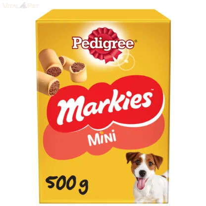 Pedigree Markies Mini 500 g jutalomfalat kistestű kutyáknak töltött falatka