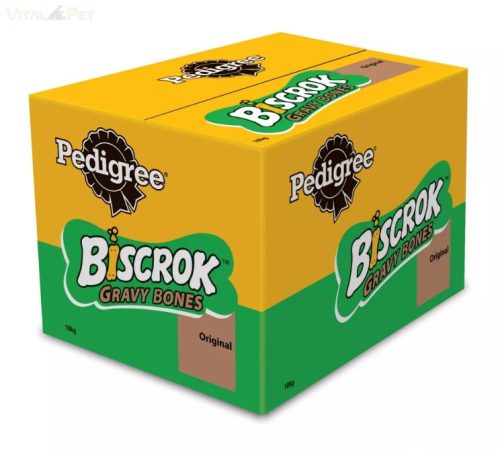 Pedigree Biscrok Gravy Bones Original 10 kg jutalomfalat kutyáknak