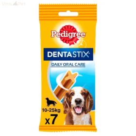   Pedigree Denta Stix x7 180 g felnőtt  10-25 kg jutalomfalat kutyáknak