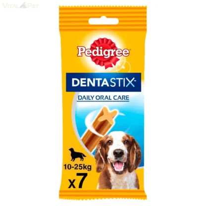 Pedigree Denta Stix x7 180 g felnőtt  10-25 kg jutalomfalat kutyáknak