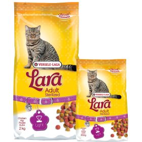 Versele-laga Lara felnőtt macskatáp Sterilized light 2kg