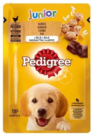 Pedigree 100 g alutasakos junior csirke+rizs