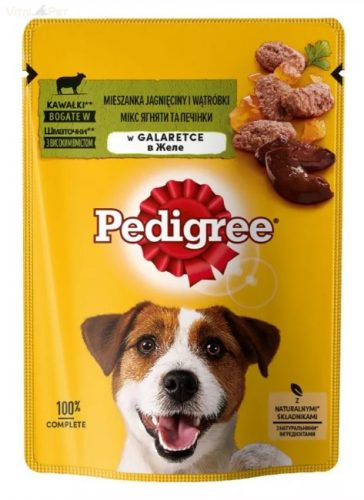 Pedigree 100 g alutasakos adult marha+bárány mártásban