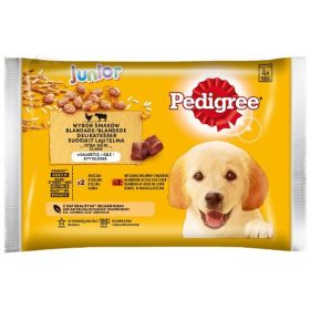 Pedigree 4x100 g alutasakos junior (csirke-, marha+rizs)