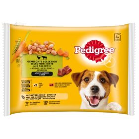   Pedigree 4x100 g alutasakos adult (csirke- és marha+zöldség)
