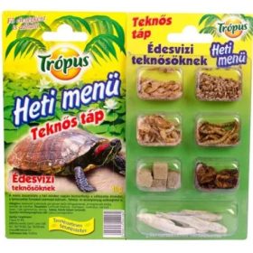 TRÓPUS heti menü teknős bliszteres