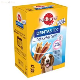   Pedigree Denta Stix 28 pack 720 g medium multi variety (4x180g) jutalomfalat kutyáknak