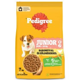   Pedigree 7 kg Junior S baromfi&zöldség kistestű kölyök kutyáknak