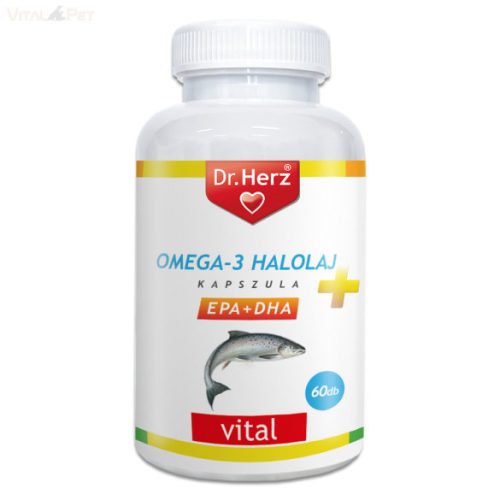 Dr. Herz Omega-3 Halolaj 1000mg kapszula 60 db