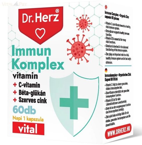 Dr. Herz Immun komplex 60 db kapszula doboz