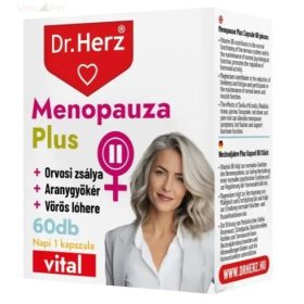 Dr. Herz Menopauza Plus 60 db kapszula doboz