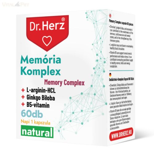 Dr. Herz Memória Komplex 60 db kapszula doboz