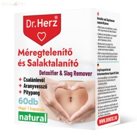   Dr. Herz Méregtelenítő és Salaktalanító 60 db kapszula doboz