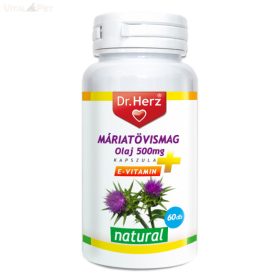  Dr. Herz Máriatövismag olaj 500mg kapszula 60db                                            