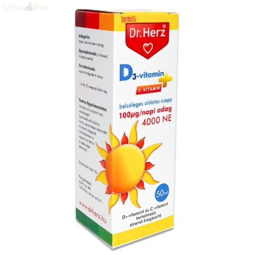 Dr. Herz D-vitamin csepp 50 ml