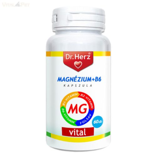 Dr. Herz Magnézium + B6 kapszula 60db