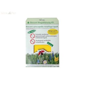 Biocont sárga rovarfogó lap A5 5db-os