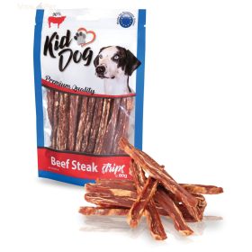  KidDog jutalomfalat kutyáknak - Beef steak sticks Mini - mini marha steak rudak 7-8cm/80g