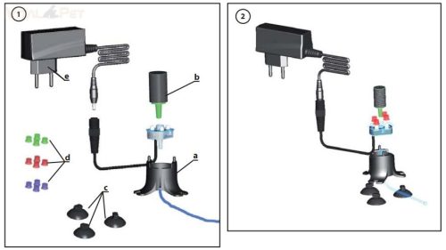 AQUAEL air lights led akvárium víz alatti világítás