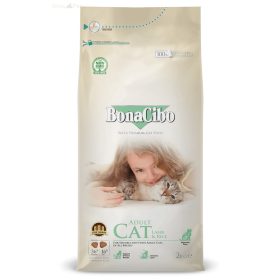   BonaCibo Cat Adult Hypoallergén 5 kg Lamb & Rice szardellával és rákkal