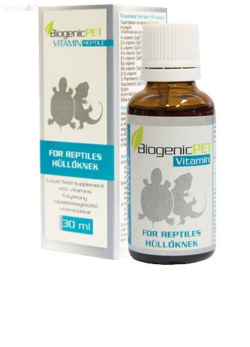 Biogenicpet Hüllő Vitamin 30ml