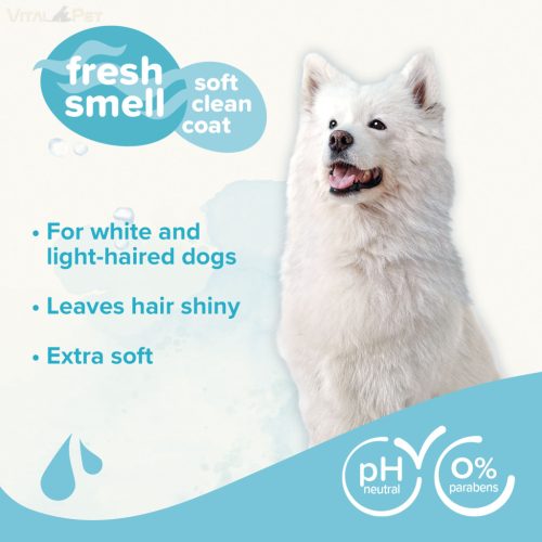 Beaphar Sampon fehérszőrű kutyáknak zöld teával 250ml