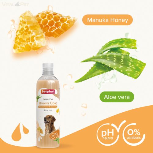 Beaphar Sampon barnaszőrű kutyáknak 250ml