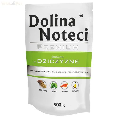 Dolina Noteci alutasak kutyáknak vaddal 500g