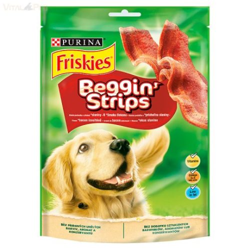 Friskies Beggin' Strips jutalomfalat kutyáknak 120g