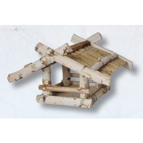 Rédei Kerti nádtetős madáretető 38x35x26cm