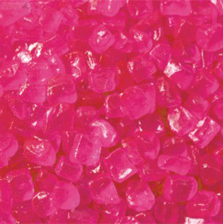 OceanMax Rózsaszín, átlátszó akváriumi kavics (8-12mm)