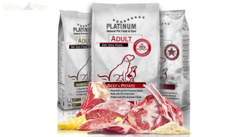 Platinum Adult  Trio - 5 kg Marha, 5 kg Ibériai Sertés, 5 kg Bárány