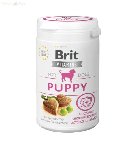 Brit Vitamin 150 g Puppy kutyáknak 8 hetes kortól ajánlott az egészséges fejlődés érdekében