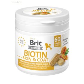   Brit Vitamin 120 g/ 60 tbl Biotin Skin&Coat kutyáknak bőr és a szőrzet támogatására 