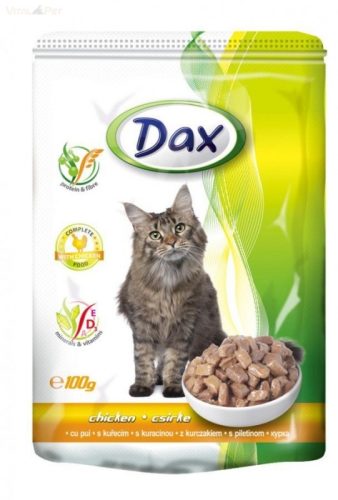 DAX 100 g alutasakos eledel cicáknak csirkés