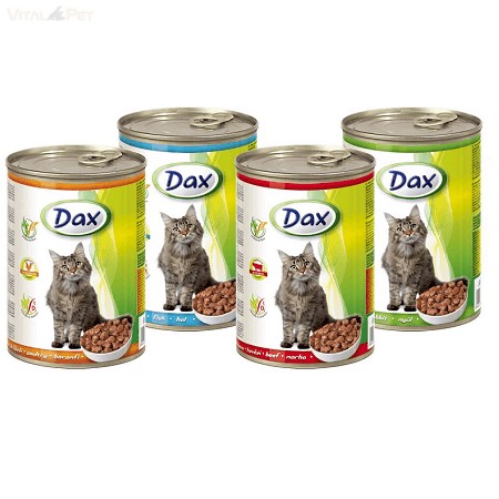 DAX 415 g konzerv cicáknak halas