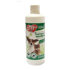  Dolly Natural bolha és kullancsriasztó sampon 200 ml macskáknak és kutyák részére