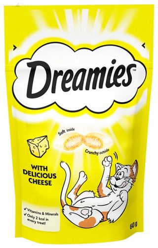 Dreamies jutalomfalat cicáknak 60g sajt