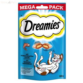 Dreamies jutalomfalat cicáknak 180g lazac Mega