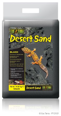 Exo Terra Sivatagi homok- fekete (4,5kg)