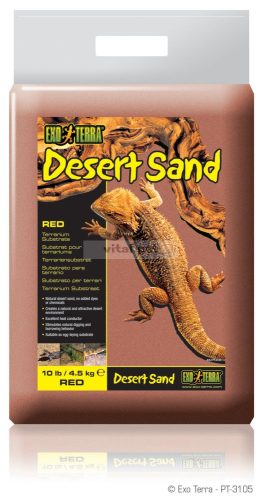 Exo Terra Desert sand- sivatagi homok vörös 4,5 kg