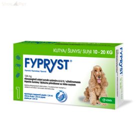   Fypryst Bolha-kullancs csepp kutyának (spot-on 1,34 ml  10-20 kg-ig) 3db pipetta