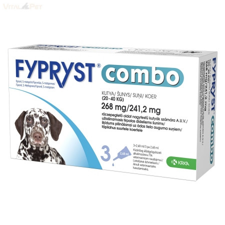 Fypryst Combo kutyáknak (2,68ml 20-40kg) 1db
