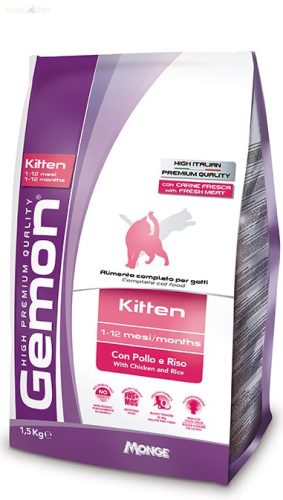 Gemon Cat KITTEN Csirke/Rizs 20kg