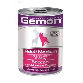 Gemon Dog MEDIUM ADULT Marha/Máj 415g