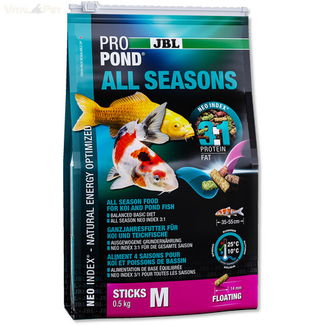 JBL ProPond All Seasons M 0,5kg/ 3l 